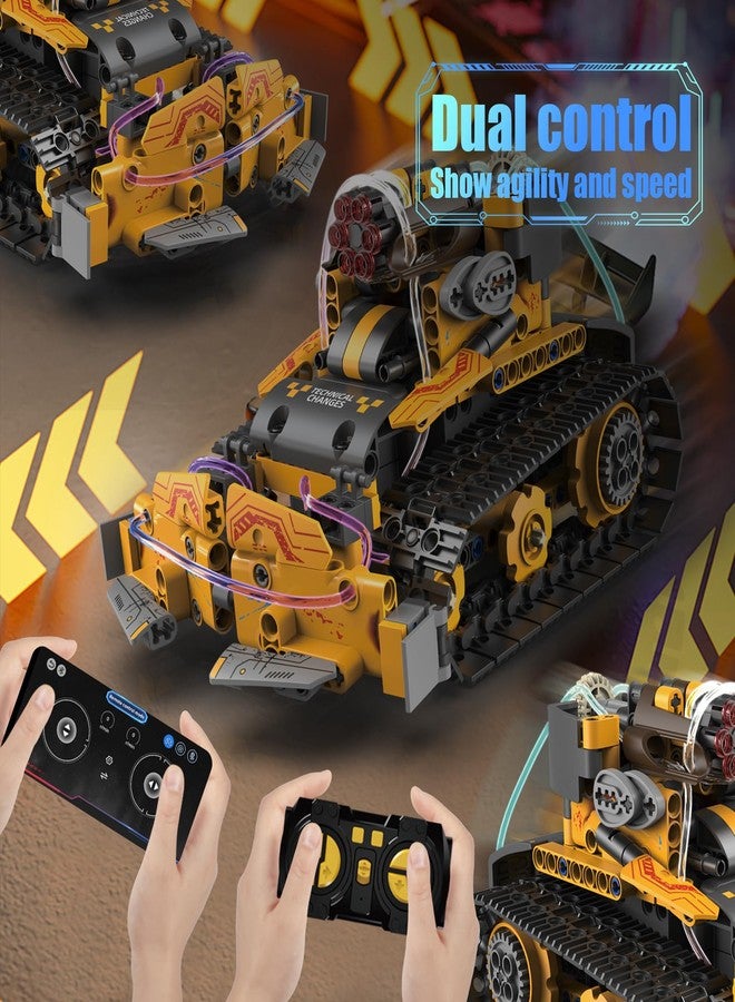 Sciencow Building Toys STEM Robot Kit，5 in 1 Remote & APP Controlled Building Set，DIY Educational Building Blocks Set ，Educational Gift for Boys Girls Age 6 7 8 9 10 11 12 13 14+ Year Old - Image 3
