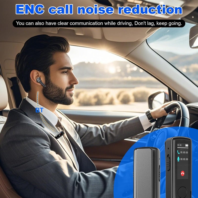 Digital Voice Recorder with Playback, BT Call Recording Device, One Key Recording, Voice Activated Recorders for Lectures Meetings Interviews (64G) - Image 4