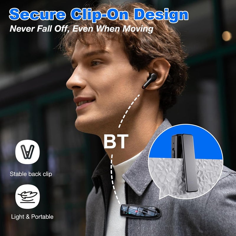 Digital Voice Recorder with Playback, BT Call Recording Device, One Key Recording, Voice Activated Recorders for Lectures Meetings Interviews (64G) - Image 3
