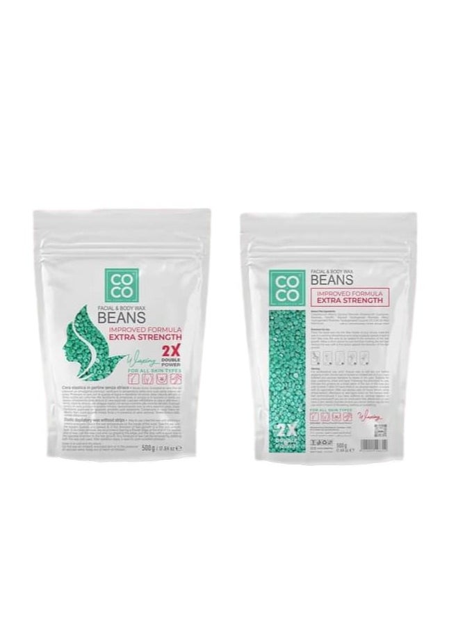 Coco - Coco Wax Beads Wax For Body Hair Removal 500g - Image 1