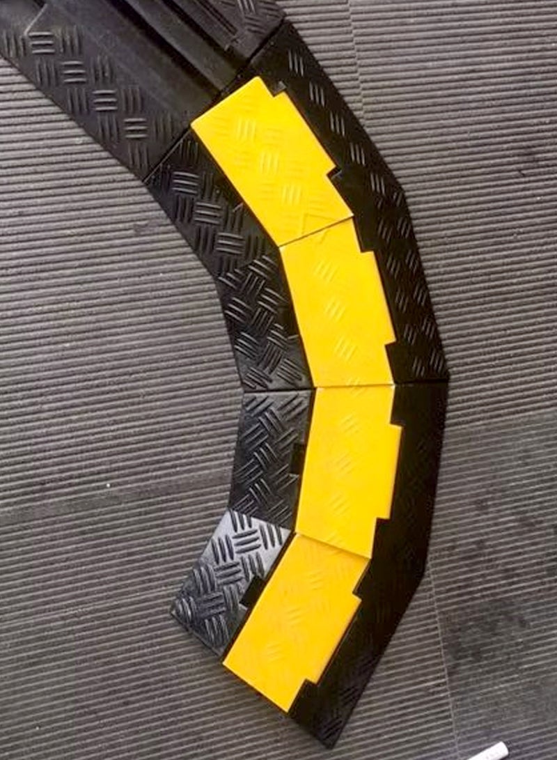 Patron TWO CHANNEL CABLE PROTECTOR CURVED - 400 x 240 x 45 MM - Image 2