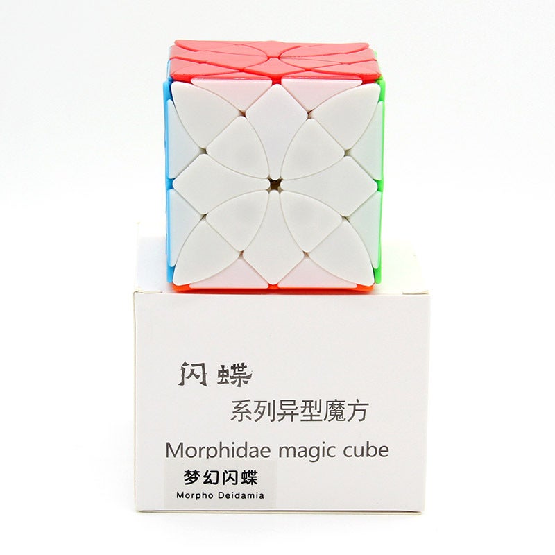 Fang Is Lim Flash Butterfly Alien Rubik'S Cube Eight-Eye Aurora Sea Cloud Dream Light Goddess Flash Butterfly Intelligence Rubik'S Cube - Image 1