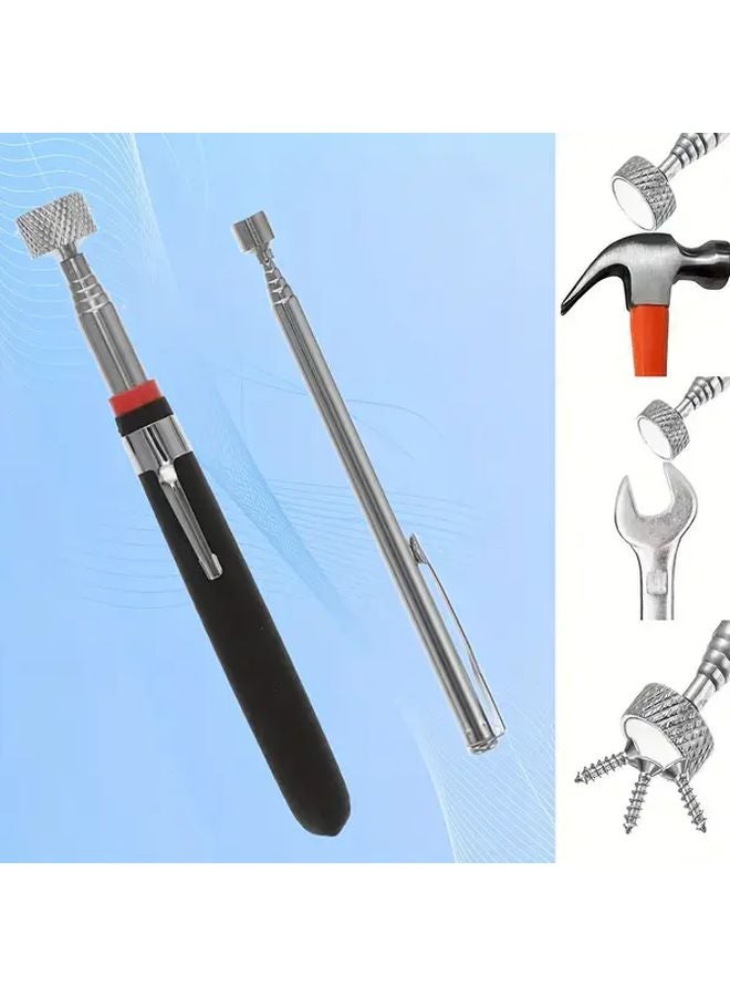 2pcs Magnetic Pickup Tool Retractable Grabber Strong Heavy Duty Mechanic Auto - Image 2