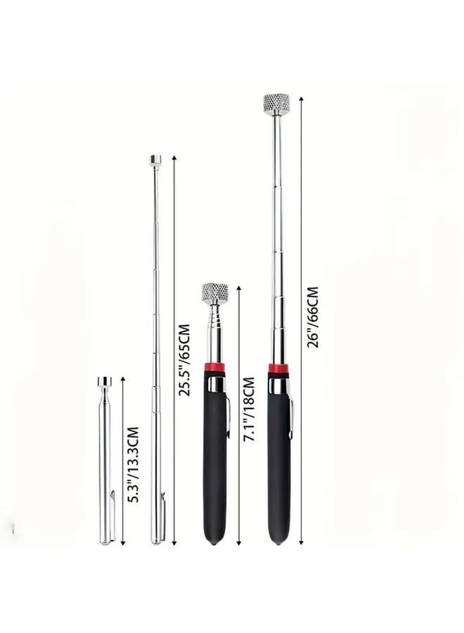 2pcs Magnetic Pickup Tool Retractable Grabber Strong Heavy Duty Mechanic Auto - Image 4