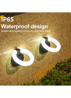 CMGTYYD Foldable Driveway Lights,Solar Landscape Lights Weather-Resistant - Auto On/Off, Energy-Saving Ground Lighting for Front Yard, Path, Terrace, Sidewalk, Staircase  - Image 4