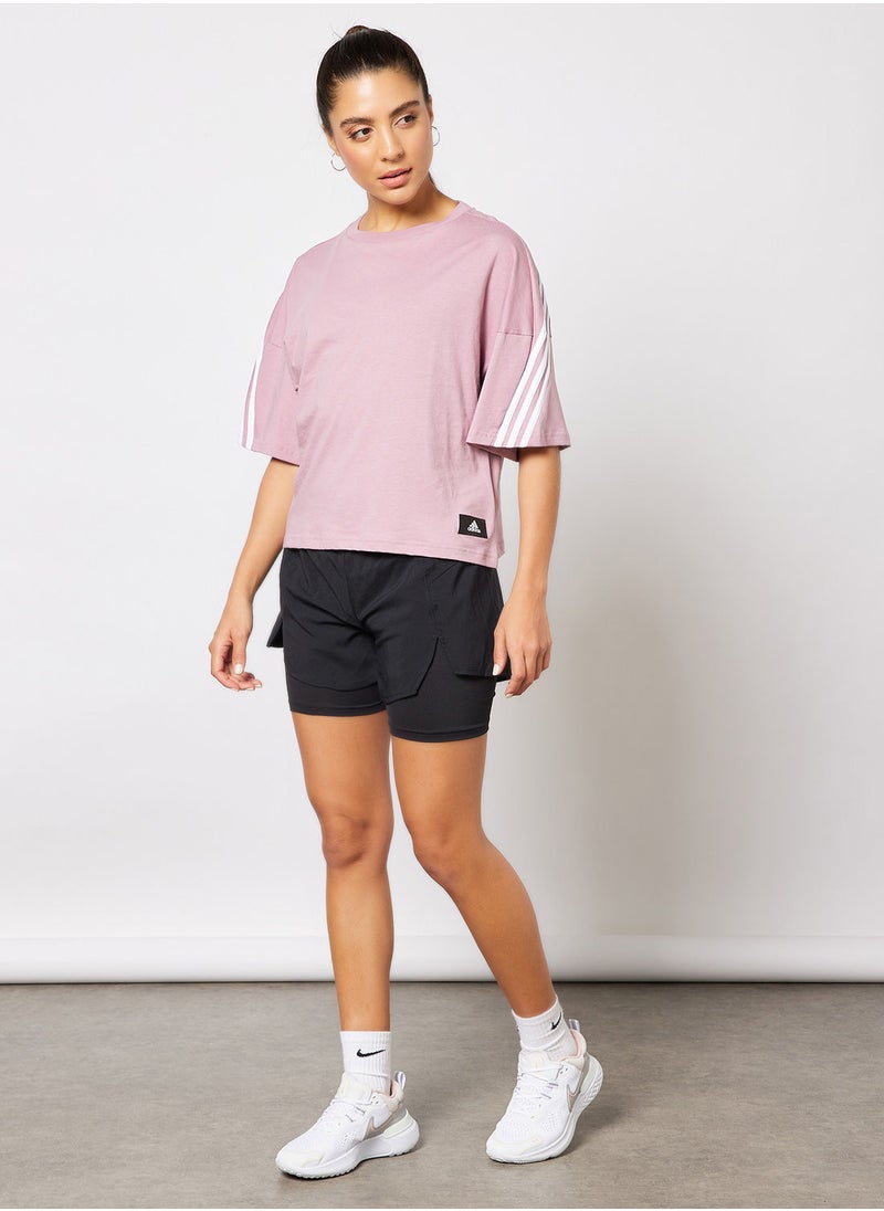 Adidas - Primeblue Designed To Move 2-in-1 Sport Shorts - Image 1