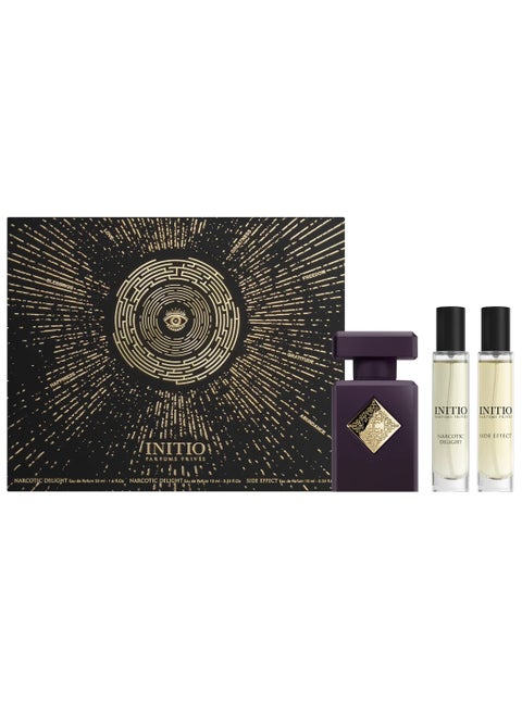 INITIO NARCOTIC DELIGHT SET (NAROTIC DELIGHT EDP 50ML + NARCOTIC DELIGHT EDP 10ML + SIDE EFFECT EDP 10ML)
