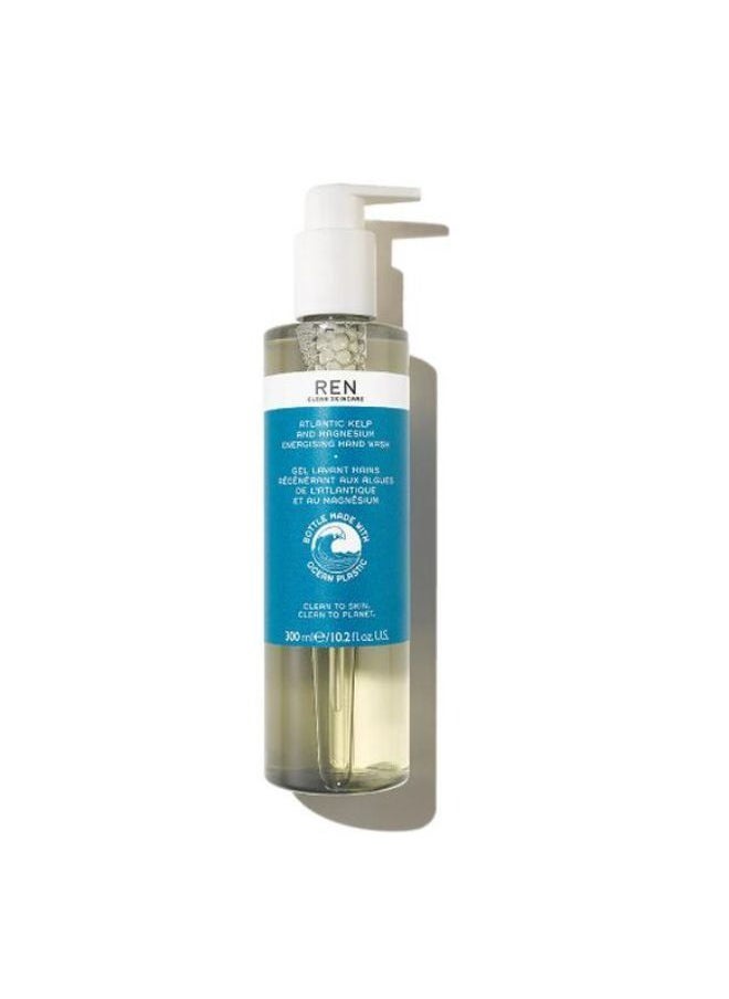 REN CLEAN SKINCARE ATLANTIC KELP & MAGNESIUM ENERGISING HAND WASH  300ML 