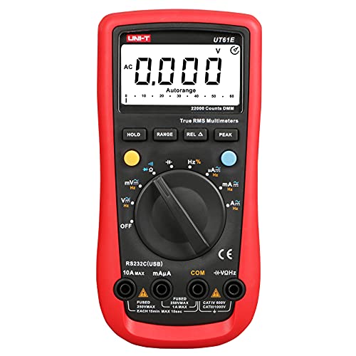 UNI-T UT61E AC/DC Modern Digital Auto Ranging Multimeters Backlight & Data Hold - Image 3
