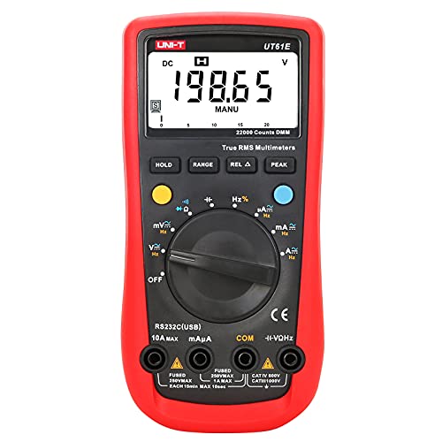 UNI-T UT61E AC/DC Modern Digital Auto Ranging Multimeters Backlight & Data Hold - Image 5