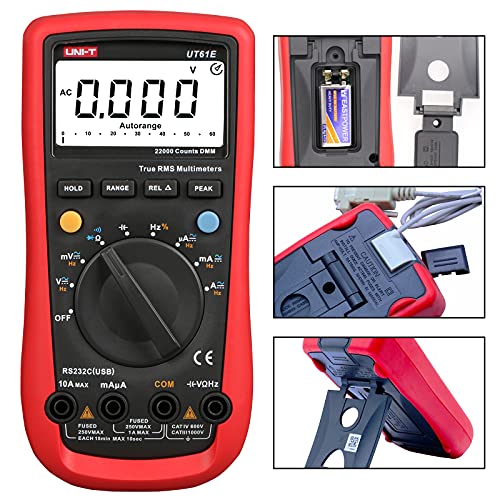 UNI-T UT61E AC/DC Modern Digital Auto Ranging Multimeters Backlight & Data Hold - Image 2