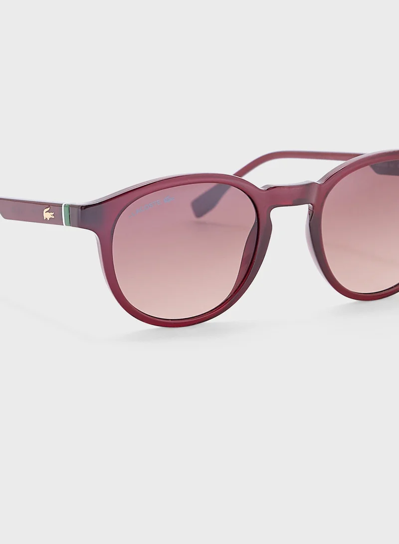 LACOSTE Round Sunglasses