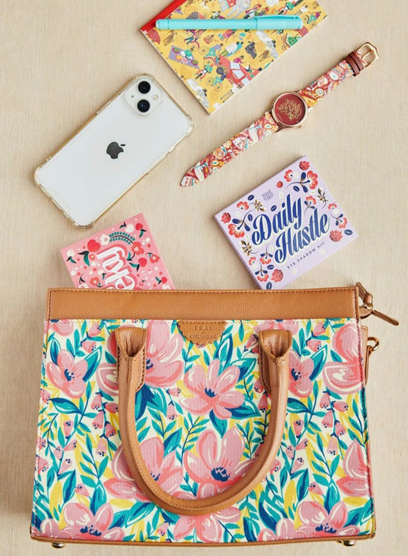 Chumbak Teal By Chumbak Sunshine State Hand Bag