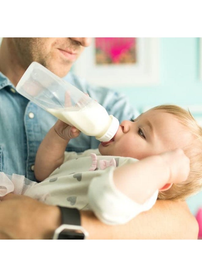 evenflo - Evenflo Feeding Classic BPA-Free Silicone Medium Flow Nipples - 3 Months+, Clear 6 Count (Pack of 1) - Image 1