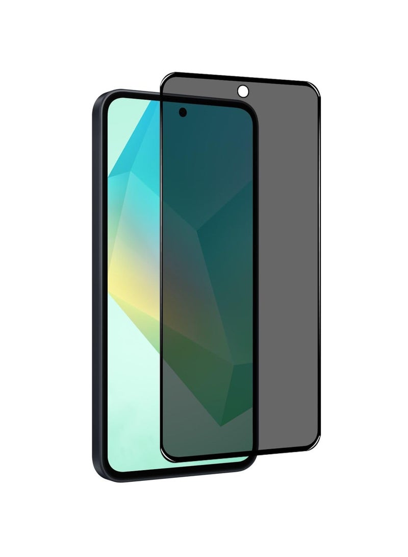 DUSALA Samsung Galaxy A36 Screen Protector 3D curved 5D Touch Anti Spy 9H Tempered Glass Edge to Edge Full Cover Screen Protector Anti-Fingerprint Full Coverage Sccreen Protector For Samsung Galaxy A36 - Image 1