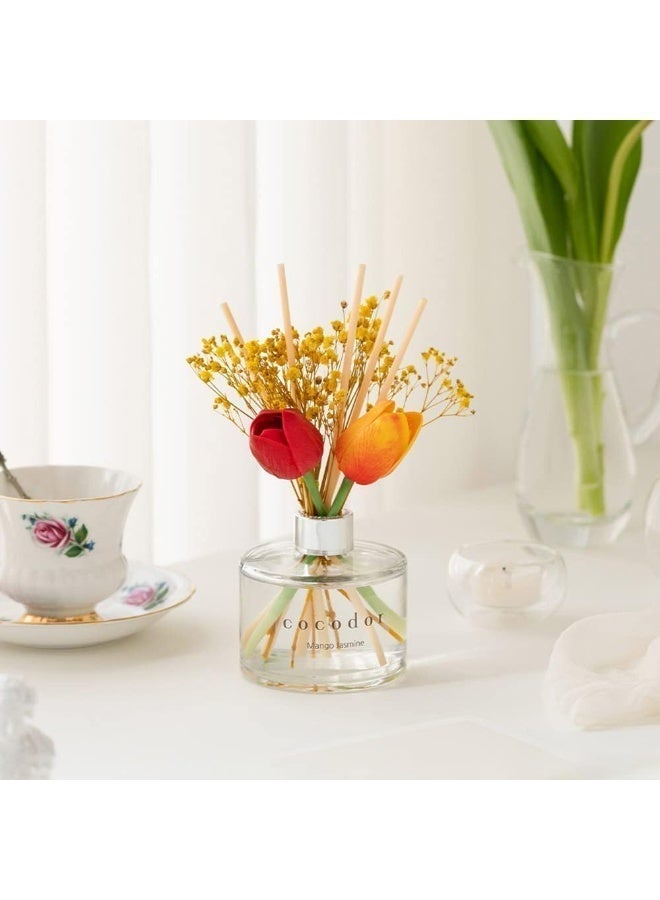 cocodor Cocod'or [COCODOR/Floral Bouquet] Tulip Reed diffuser oil 200ml with Tulip Sticks, Best for Home, Kitchen, Bathroom. Diffusers with Sticks - Image 2