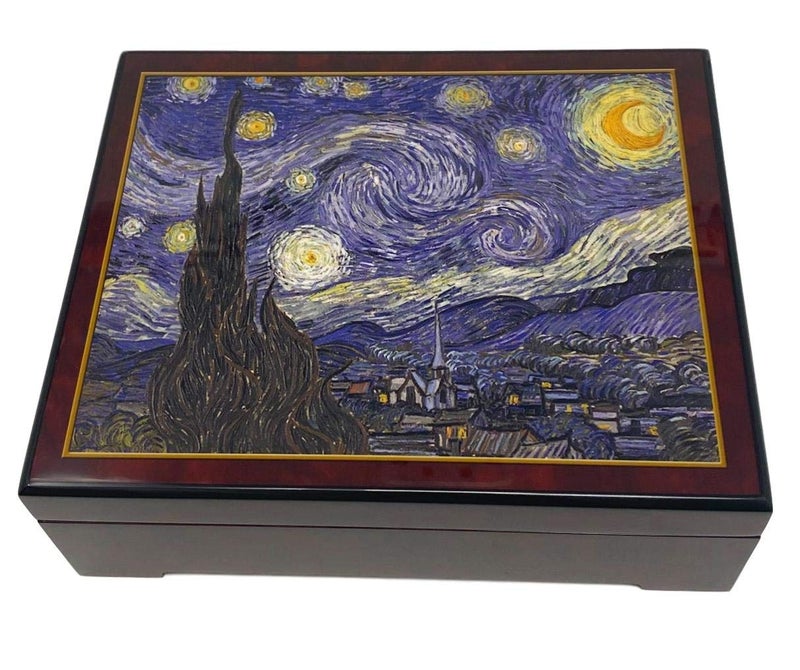 The San Francisco Music Box Company The San Francisco Music Box Company Van Gogh Starry Night Music Box 