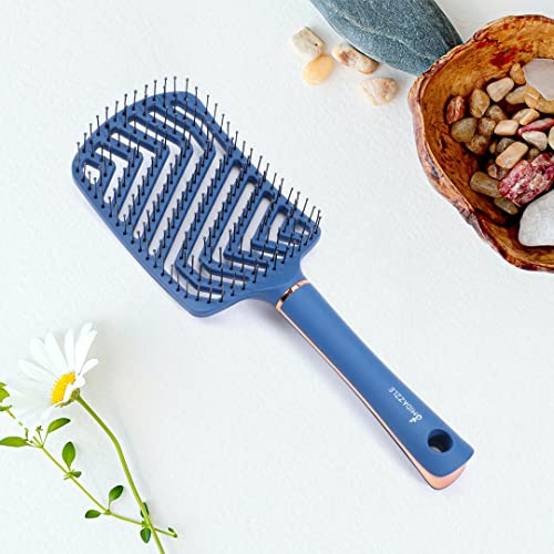 Omidazzle Midazzle Premium 3D & Paddle Hair Brush for Men & Women - Pack of 3 - Image 3
