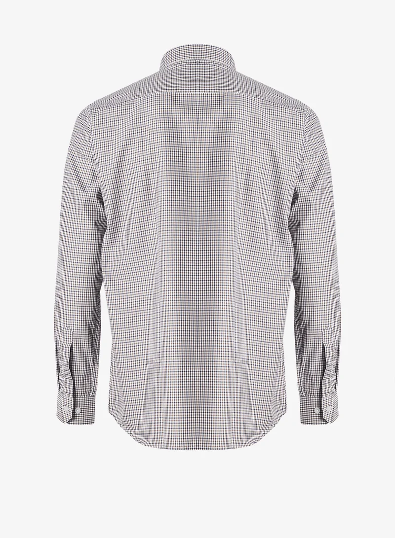 روبرت وود قميص شبه رسمي متعدد النقوش