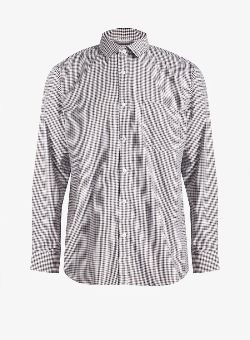 روبرت وود قميص شبه رسمي متعدد النقوش