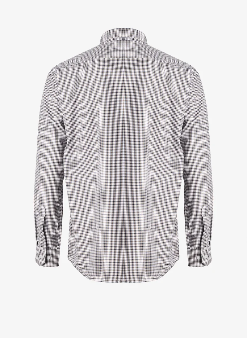 روبرت وود قميص شبه رسمي متعدد النقوش