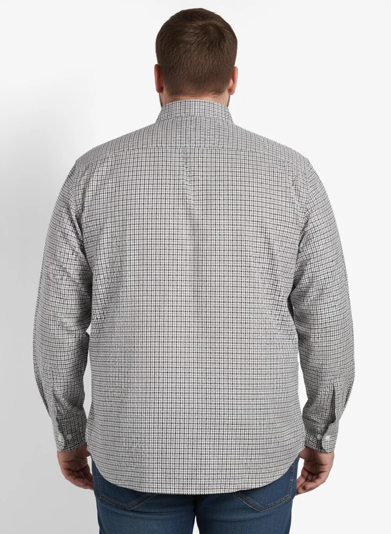 Robert Wood  Multi Check Semi Formal Shirt for Men | Best Price UAE