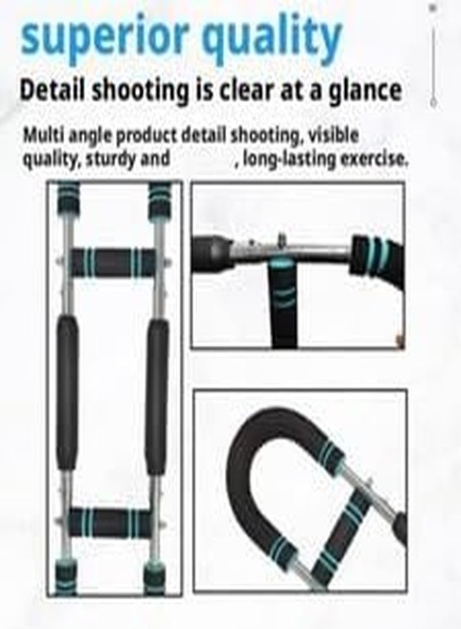 VARNH Power Twister Arm Exerciser - Heavy Duty Upper Body Workout Equipment for Men - Adjustable Resistance Rod for Biceps, Triceps, Chest & Forearms - Image 4