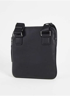 Armani Exchange Emporio Armani Black Leather Cross Bag For Men  - Image 5