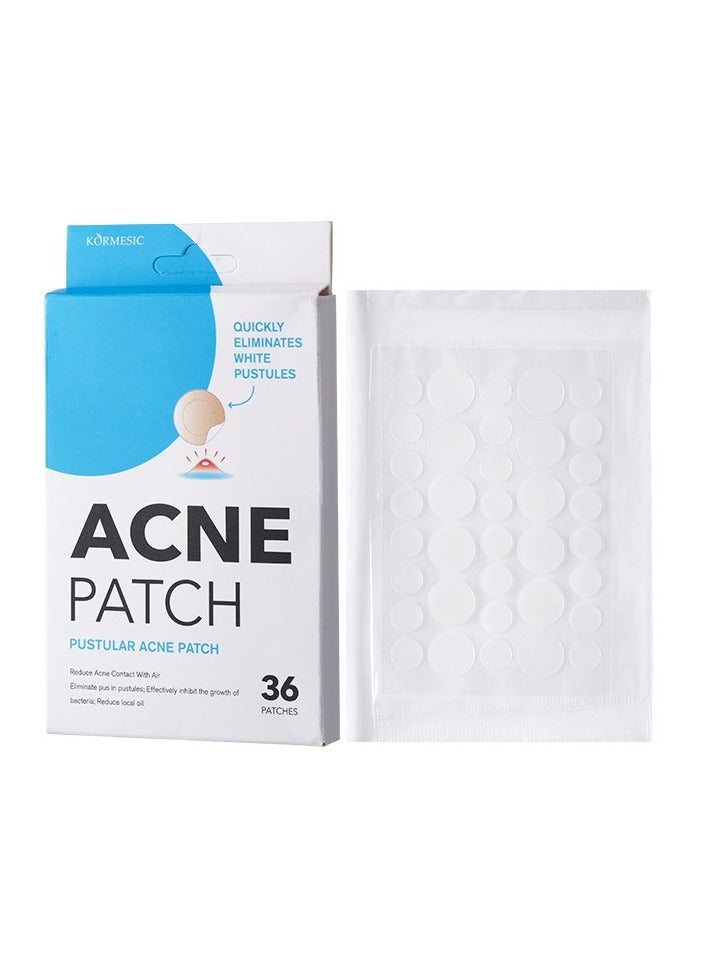 Kormesic لصقات حب الشباب 36 قطعة/علبة - Image 1
