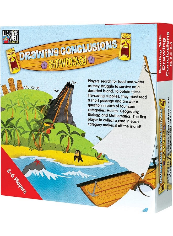 Edupress Drawing Conclusions Shipwrecked Game Red Level (EP61082) - Image 1
