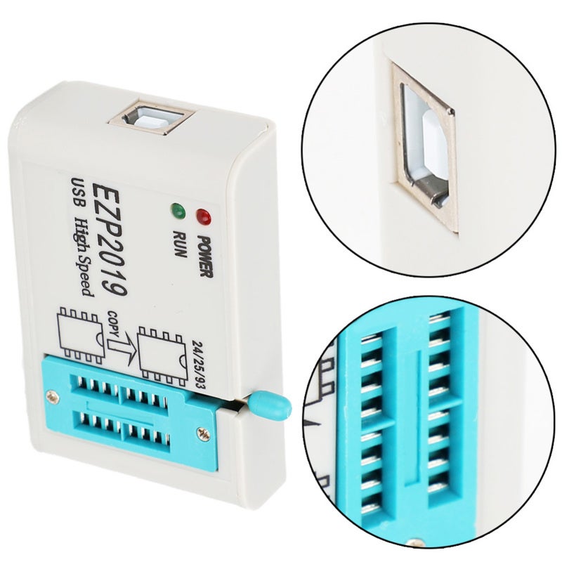 High Speed USB SPI Programmer EZP2019+ 24 25 93 EEPROM Flash Support - 12 Mbps Auto-Copy for BIOS Chip Programming - Image 5