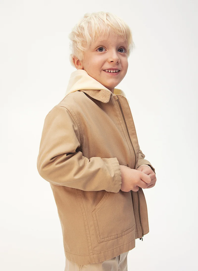 H&M Cotton Canvas Jacket