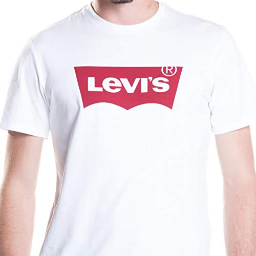 Levi's تيشيرتات جرافيك للرجال من ليفايز (متوفرة أيضًا بمقاسات كبيرة وطويلة) تيشيرت، (جديد) جرافيك أبيض، صغير الولايات المتحدة - Image 3