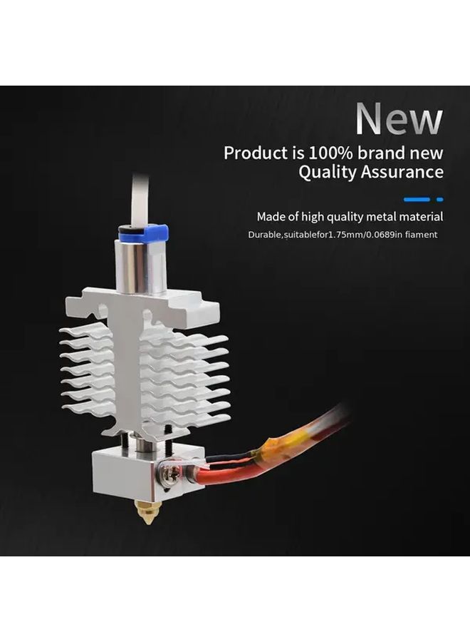 2 قطعة معدن كامل 24 فولت 40 واط طقم رأس ساخن J مطور متوافق مع طابعات Ender 3 Neo V2 Neo Max Neo مجموعة استبدال مباشر مقاومة لدرجات الحرارة العالية لمجموعة الطارد - Image 5