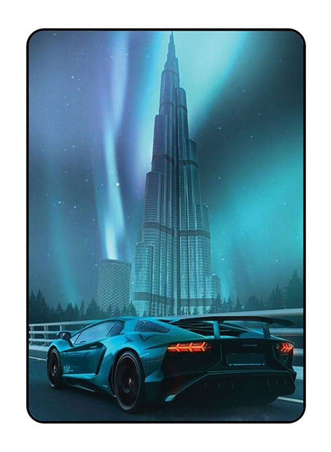 EYE CATCH Protective Case Cover For Apple Ipad Air 13 (2024) Lamborghini & Burj Khalifa - Image 1