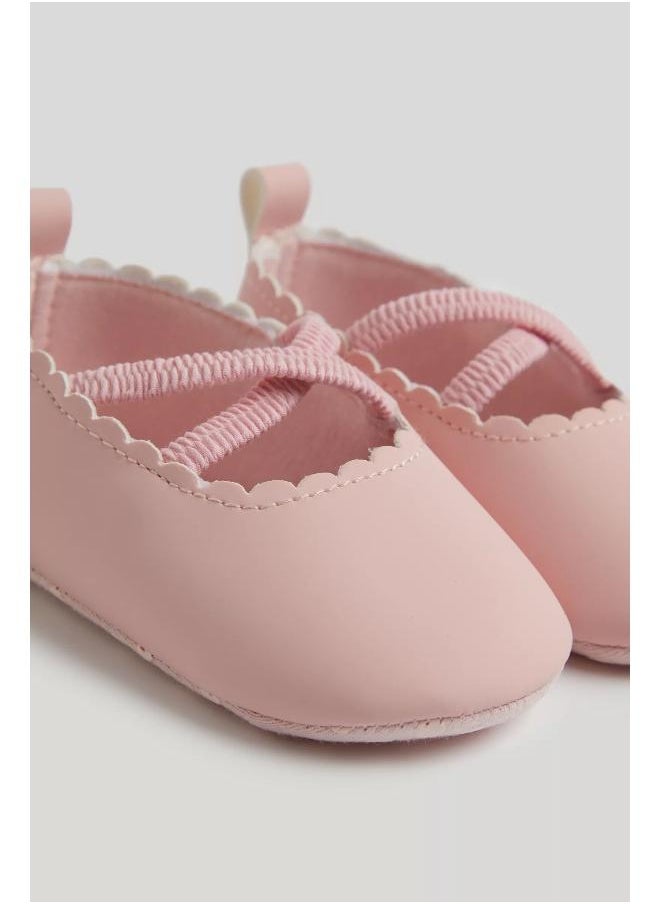 mothercare - Pink Ballerina Baby Shoes - Image 1