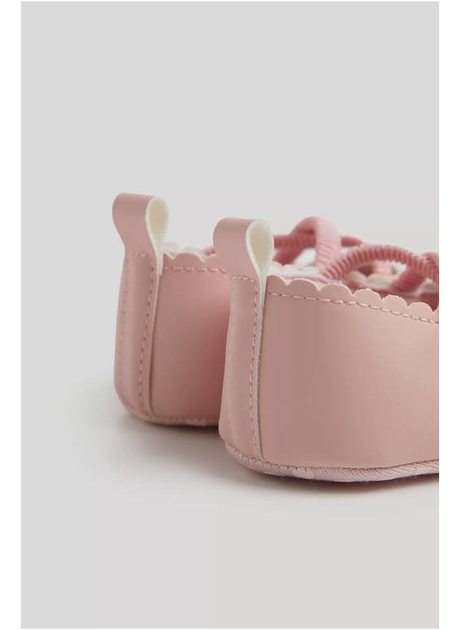 mothercare - Pink Ballerina Baby Shoes - Image 1