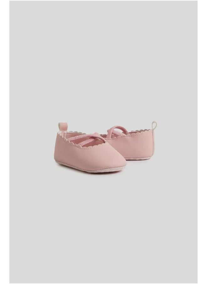 mothercare - Pink Ballerina Baby Shoes - Image 1