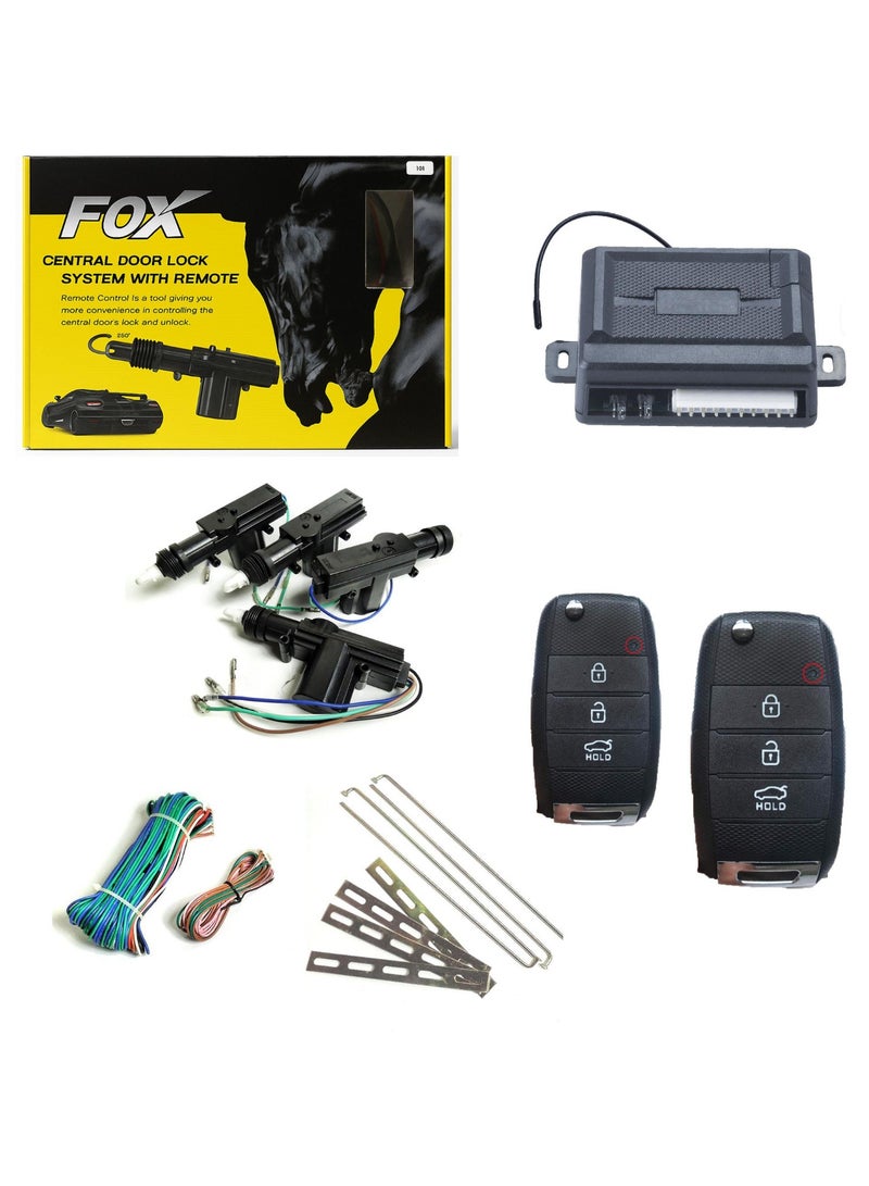 Fox Central Lock Focus offers complete protection for your car with a smart and fast locking system  - Y254 (KA) - Image 1