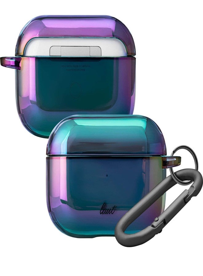 LAUT - Holo case for AirPods Pro |Iridescent Finish | Anti Scratch | Carabiner Included • Midnight - Image 1