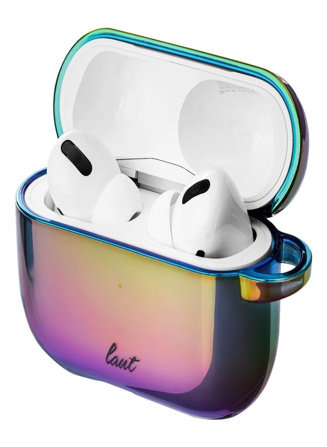 LAUT - Holo case for AirPods Pro |Iridescent Finish | Anti Scratch | Carabiner Included • Midnight - Image 3