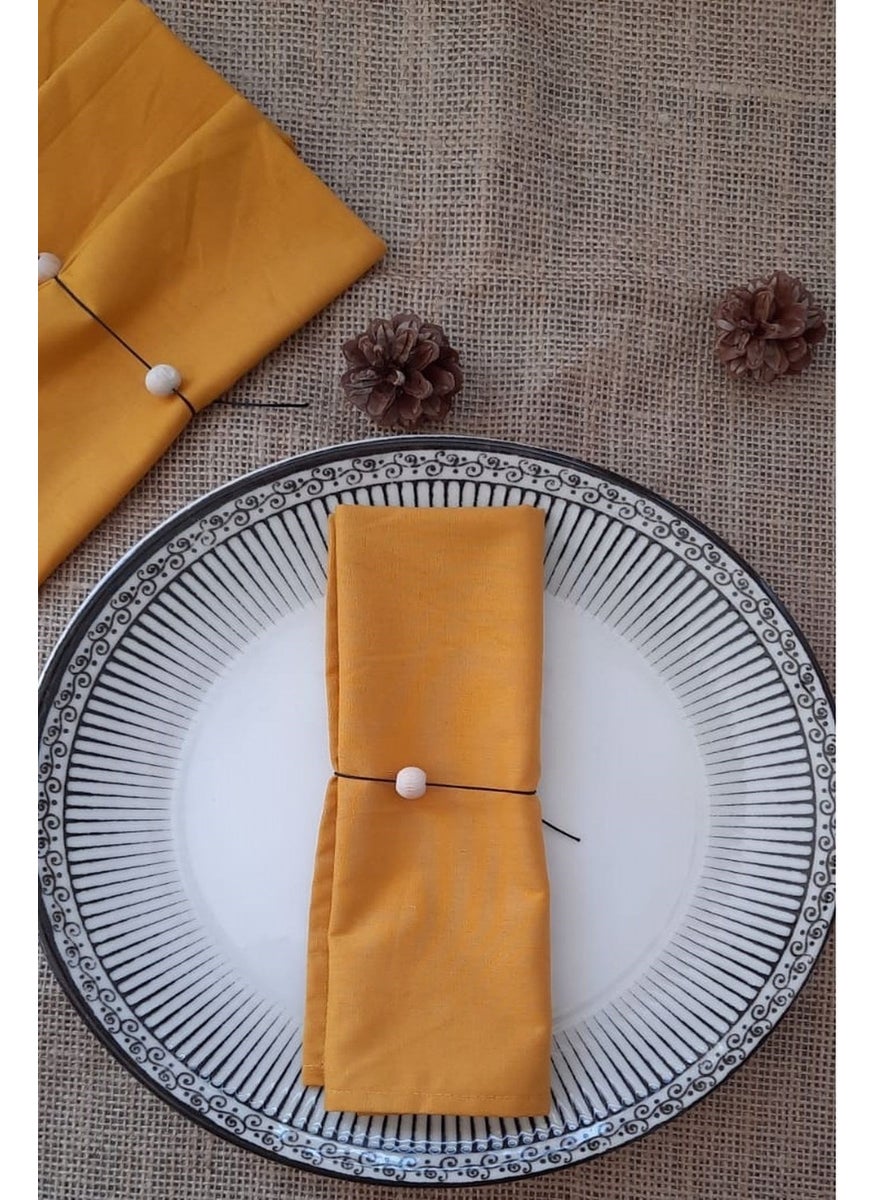 Set of 6 Mustard Yellow Organic Fabric Serving Napkins - pzsku/Z569DCD815F7DC3827EE3Z/45/_/1725895662/6645a158-de38-4f68-9418-6c5625c6c3bd