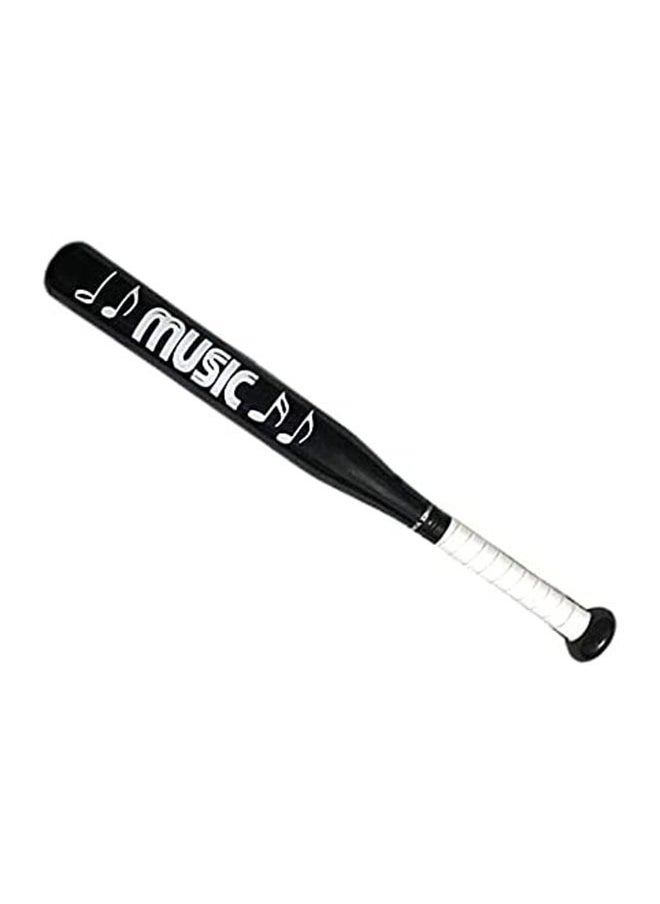 Generic Baseball bats - music - of beech wood - black - 80 cm by 6 cm 