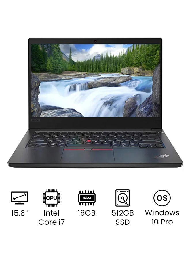 لينوفو لابتوب ثينك باد P15s G1 بشاشة مقاس 15.6 بوصة ومعالج كور i7/ ذاكرة رام سعة 16 جيجابايت/ محرك أقراص SSD سعة 512 جيجابايت/ بطاقة رسومات إنفيديا كوادرو P520 سعة 2 جيجابايت/ إصدار عالمي أسود - Image 1