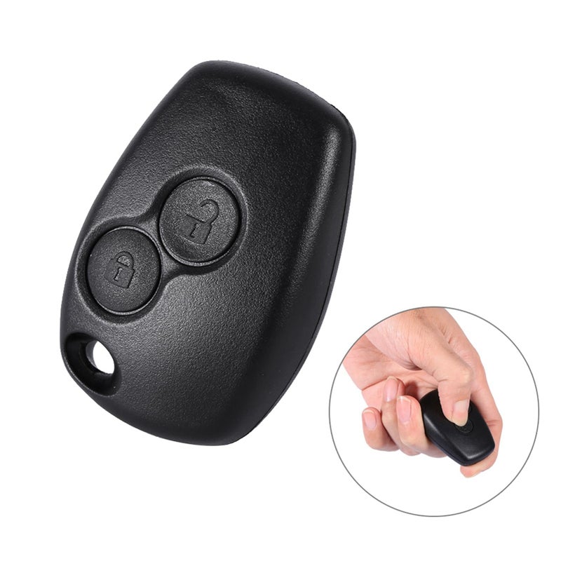 2 Buttons Durable Auto Car Key Fob Shell Cover Case Replacement Easy Installation - Image 4