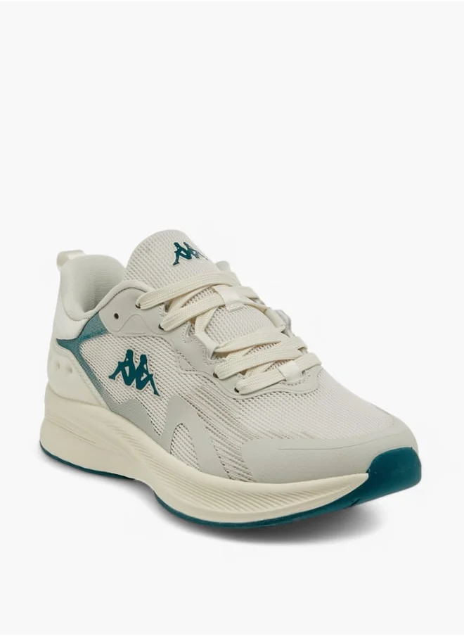 Kappa Women's Panelled Sports Shoes with Lace-Up Closure