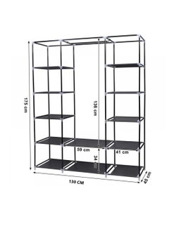 Portable closet and pantry organizer with clothes - pzsku/Z569DFB25942271B19638Z/45/_/1683570282/2da700ab-c5c6-42f9-a0ad-f59acb1c43a6