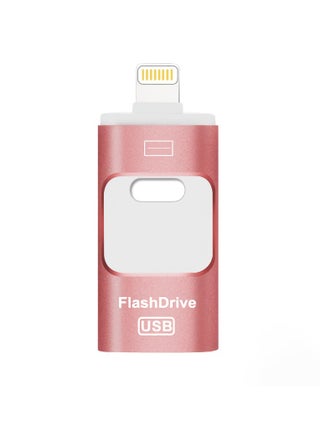 128GB USB Flash Drive, Shock Proof Durable External USB Flash Drive, Safe And Stable USB Memory Stick, Convenient And Fast I-flash Drive for iphone, (128GB Rose Gold) - pzsku/Z569E1C85CDB93747CF96Z/45/_/1711721167/f7300b51-e95f-43c1-b91b-3dfa6a5b5ff6