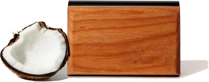 YOOJ Wood Car Air Freshener - Natural Essential Oil Car Air Freshener with Metal Visor Clip, Long Lasting Scent for Car, Truck, SUV Cabin-Metal clip Essential oil Cleaning Scent (Grove) (Cabana) - Image 1