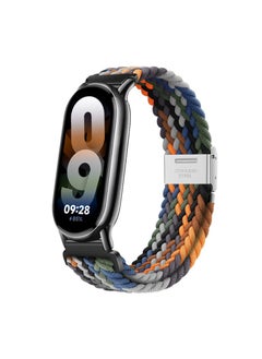 KASTWAVE Braided Strap Compatible with Xiaomi Smart Band 8, Breathable Stretchable Elastic Sport Strap Replacement Band for Women Men Children  - Image 1